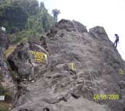 Tenzing Rock at Darjeeling