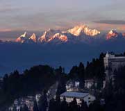 A view of Kanchenjunga